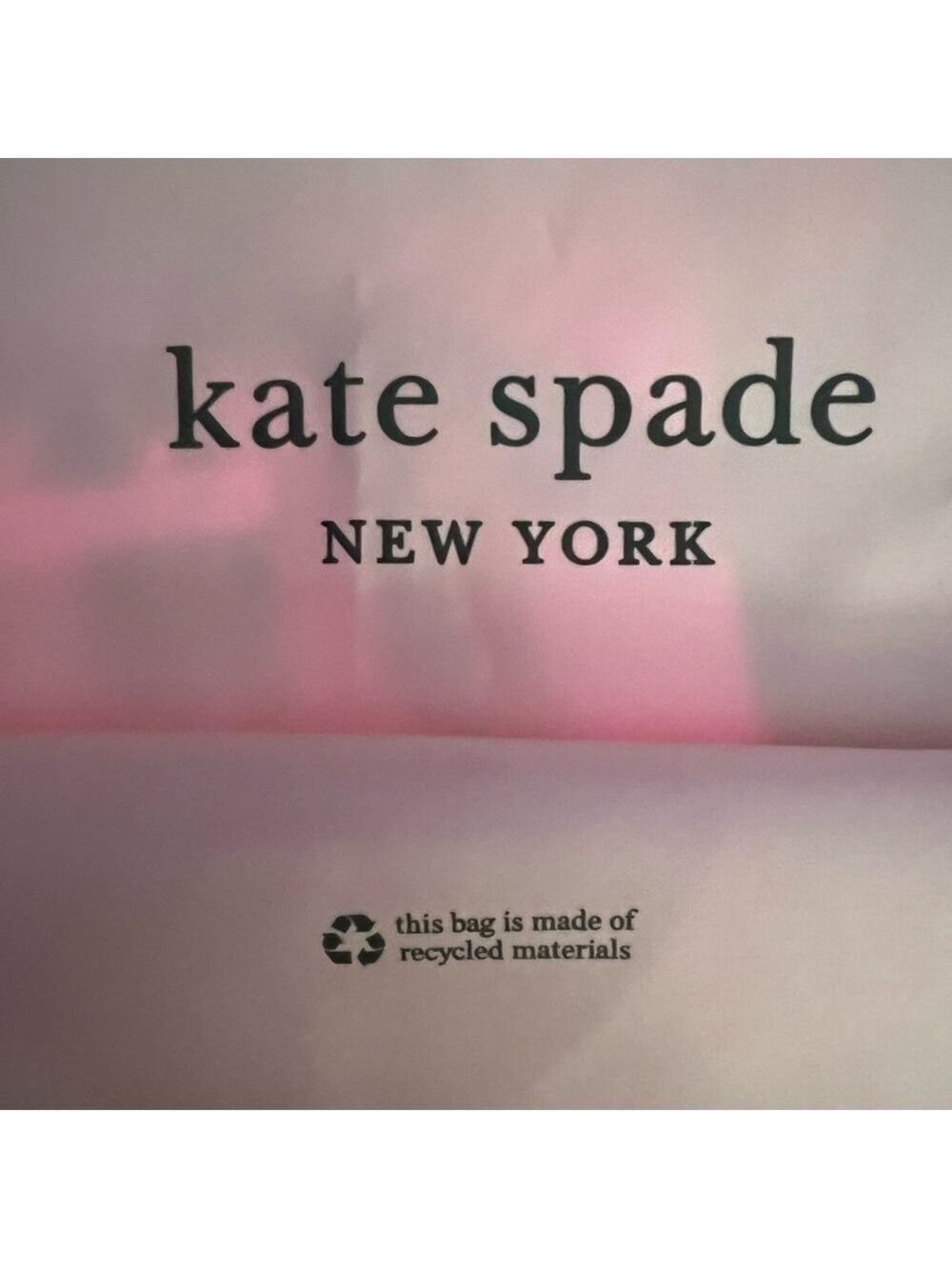 KATE SPADE EXTRA LARGE DRAWSTRING DUST BAG PINK - Picture 5 of 6